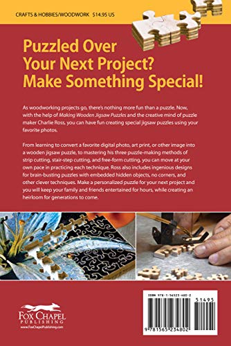 Making Wooden Jigsaw Puzzles: Creating Heirlooms from Photos & Other Favorite Images (Fox Chapel Publishing) Fox Chapel Publishing