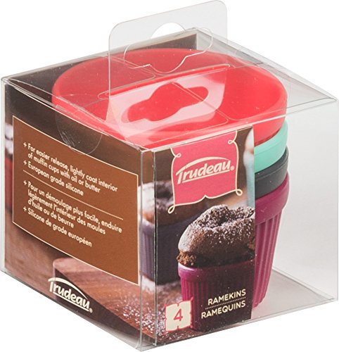 Trudeau Baking Ramekins, Set of 4, Assorted Trudeau