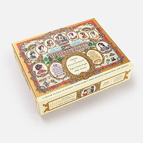 Pride and Puzzlement: A Jane Austen Puzzle: A 1000-Piece Jigsaw Puzzle Featuring Literature's Most Beloved Characters and Couples: Jigsaw Puzzles for Adults CROWN