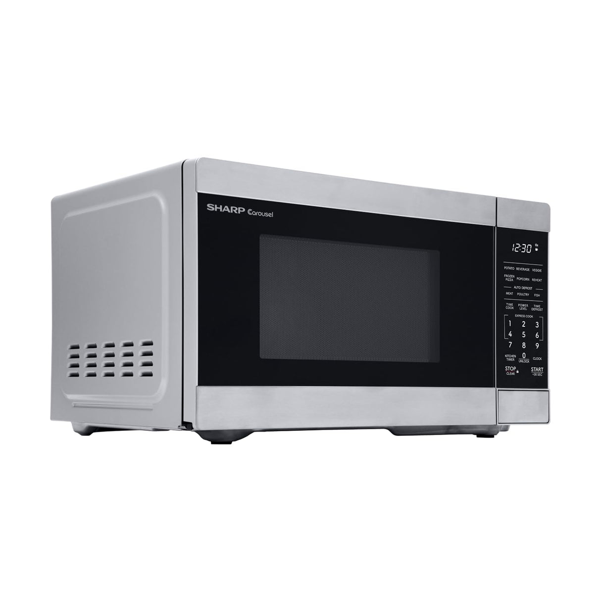 SHARP SMC0761KS Oven Countertop Microwave, 0.7 CuFt, Stainless Steel Sharp