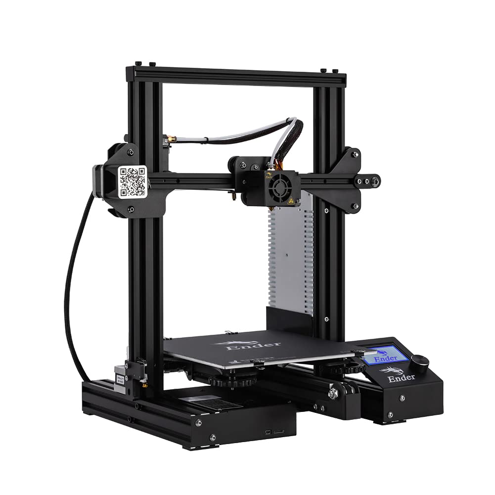 Official Creality Ender 3 3D Printer with Resume Printing Function and Stable Power Supply, High Precision Printing and High-standard V-profiles DIY 3D Printers Printing Size 8.66*8.66*9.84 inches Creality
