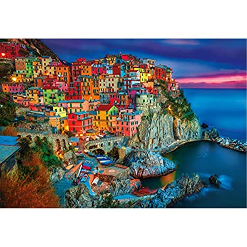 Buffalo Games - Cinque Terre - 2000 Piece Jigsaw Puzzle, Suitable for 14-15 year olds Buffalo Games