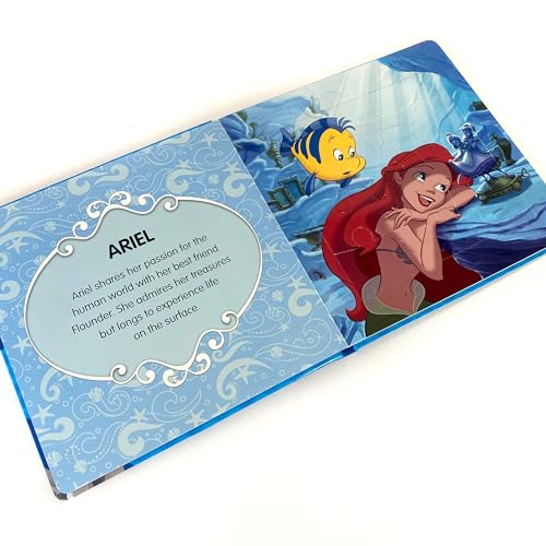 Disney The Little Mermaid My First Puzzle Book - Jigsaw Puzzles for kids, 10-page board book, 5 puzzles to enjoy Phidal