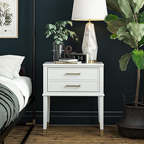 CosmoLiving by Cosmopolitan Westerleigh End Table, White CosmoLiving by Cosmopolitan
