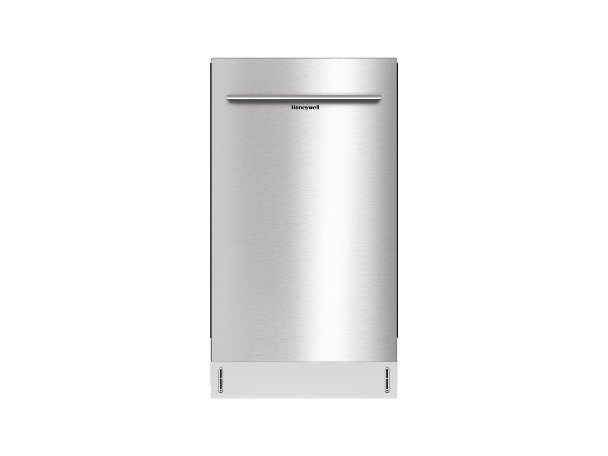 Honeywell 18 Inch Dishwasher with 8 Place settings, 6 Washing Programs, Stainless Steel Tub, UL/Energy Star- Stainless Steel Honeywell