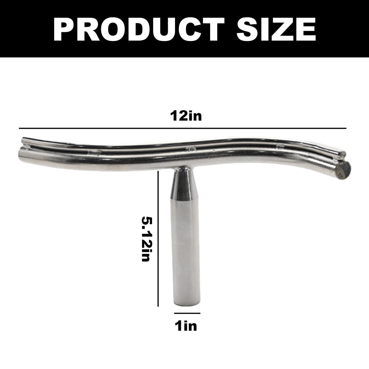 Vkinman Curved Lathe Tool Rest 1 Inch Diameter Post for Woodworking Wood Turning Lathe Turning Tool DIY Lathe Accessories Vkinman