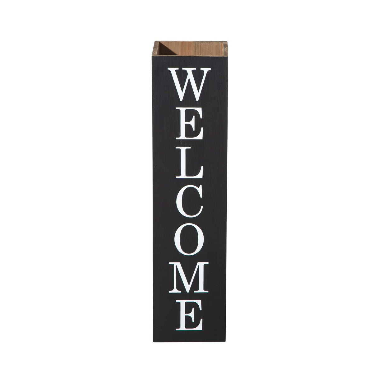 Glitzhome 30"H Double Sided Wooden Black Boxed WELCOME HOME Porch Sign, Rustic Home Porch Sign for Front Porch Decor glitzhome