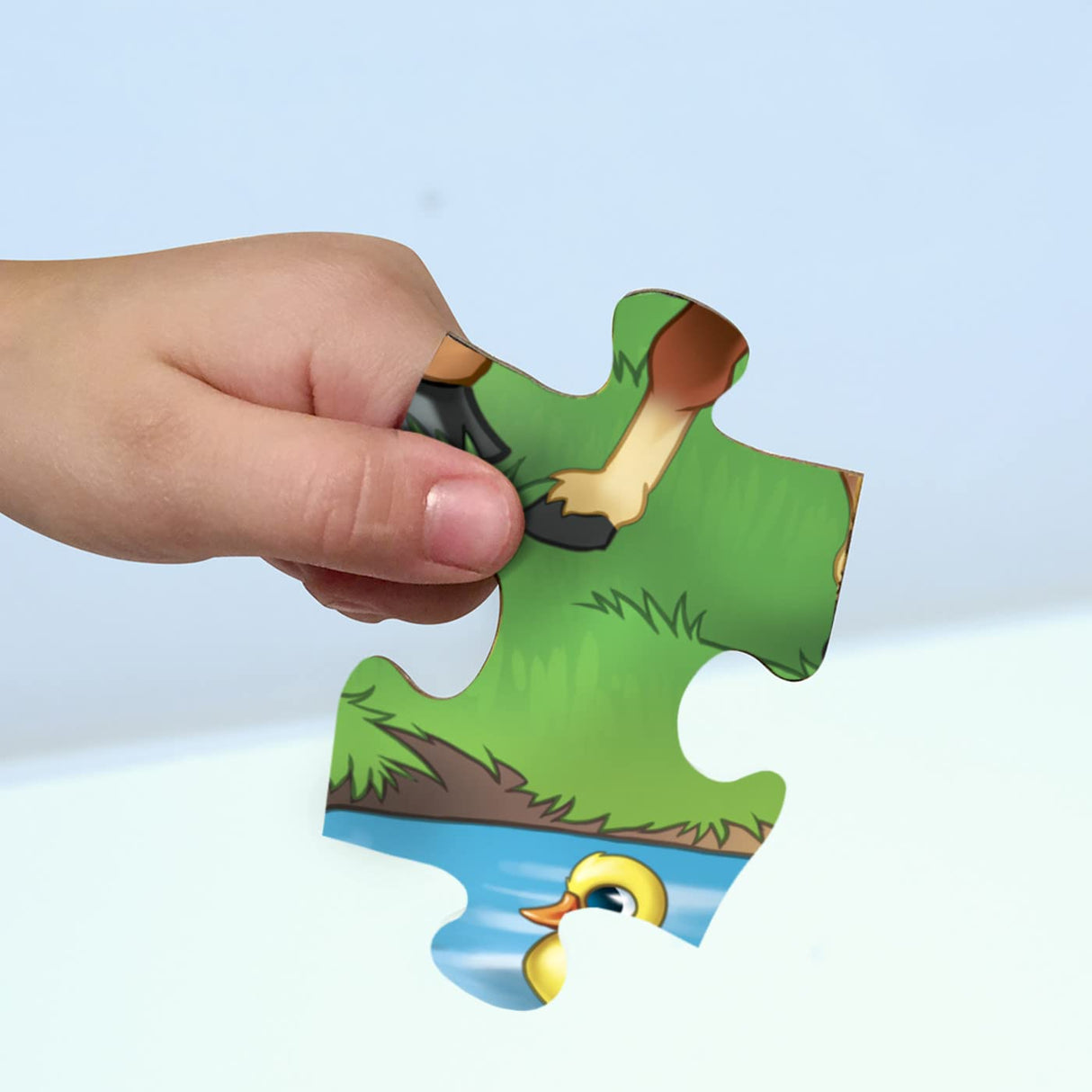 MasterPieces 60 Piece Glow in the Dark Fantasy Puzzle for Kids - Rainbow World - 14"x19" - Screen-Free Fun! Masterpieces