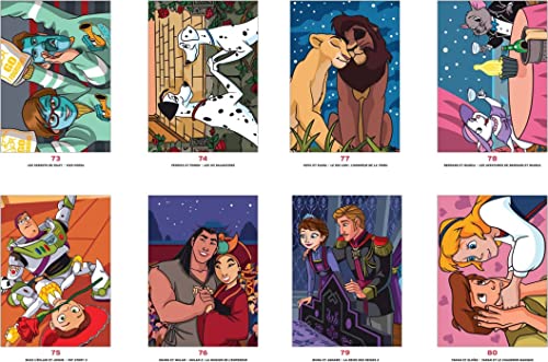 Coloriages mystères Disney - Love Stories WoodArtSupply