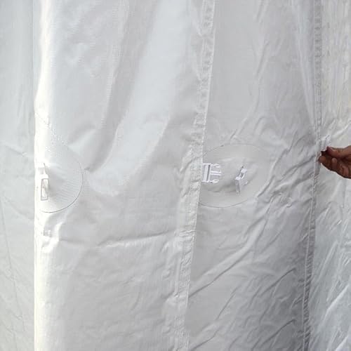 TentandTable Standard Cathedral Tent Sidewall, 7-Foot by 20-Foot, Waterproof Sidewalls for Commercial Party & Canopy Tents, UV Resistant & Removable, 14oz Translucent Vinyl, Tent Not Included TentandTable