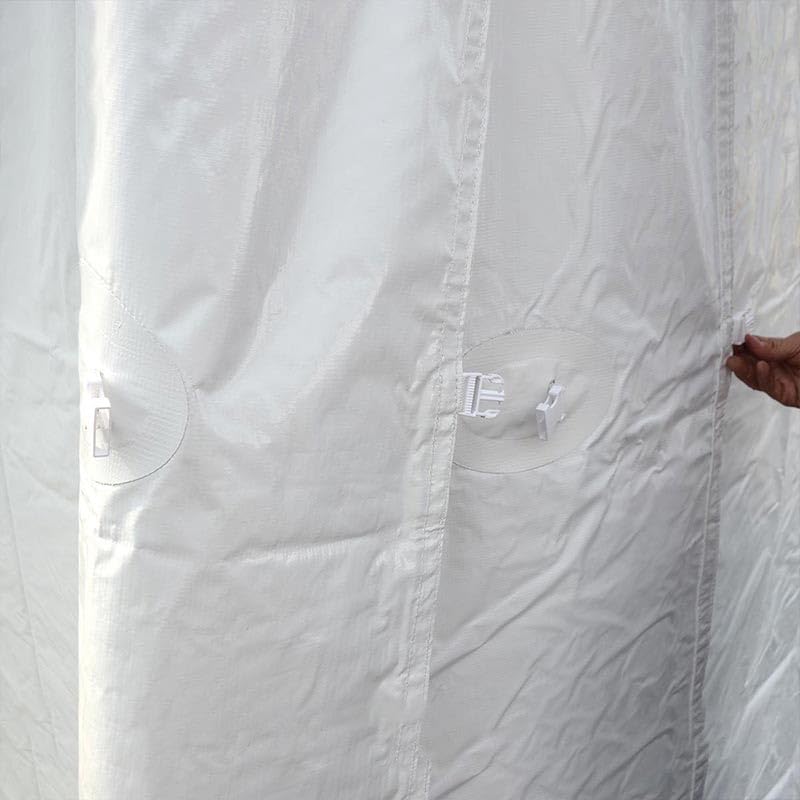 TentandTable Standard Cathedral Tent Sidewall, 9-Foot by 20-Foot, Waterproof Sidewalls for Commercial Party & Canopy Tents, UV Resistant & Removable, 14oz Translucent Vinyl, Tent Not Included TentandTable