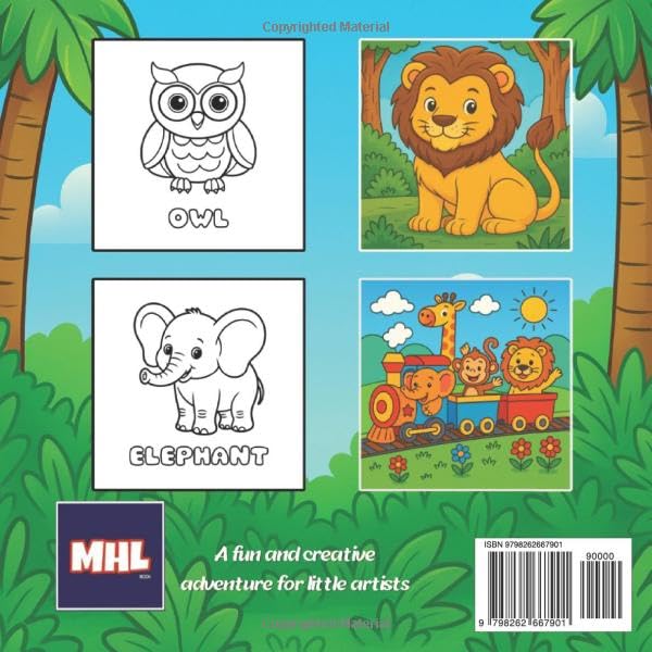 Animal Kingdom Coloring Book Majosta