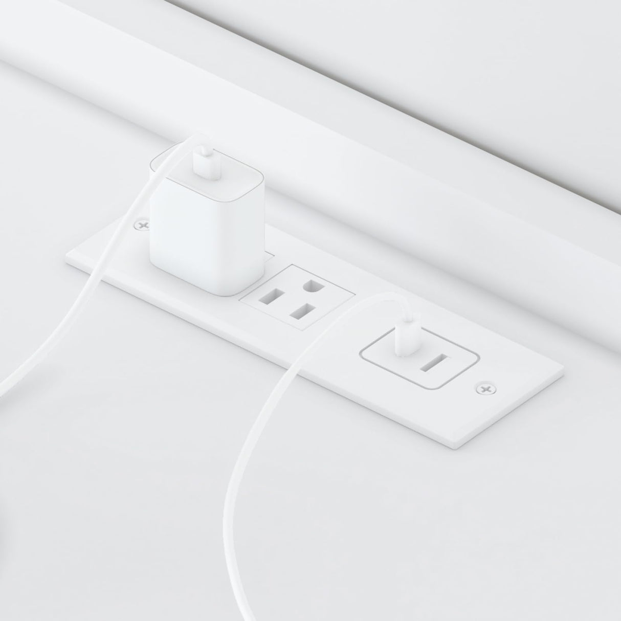 Bvldfamly Wide 9 Drawers Dresser with LED Lights - 63 INCH Modern Wooden Chest of Drawers for Bedroom, Charging Station Storage Organizer Closet for Bedroom, Living Room, White Bvldfamly