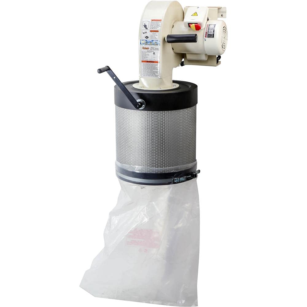 Grizzly Industrial G0785-1 HP Wall-Mount Dust Collector with Canister Filter Grizzly Industrial