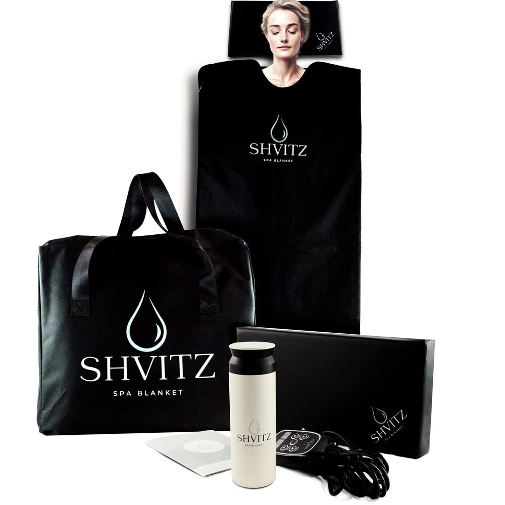 Shvitz Infrared Sauna Blanket - Portable Sauna For At Home Far Infrared Therapy to Detox and Relax Your Body and Mind - Used by the Elite and Athletes for Next Level Relaxation and Exercise Recovery URBAN SOMBRERO