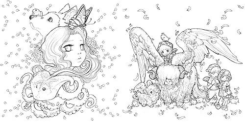 Best of Pop Manga Coloring Book WoodArtSupply