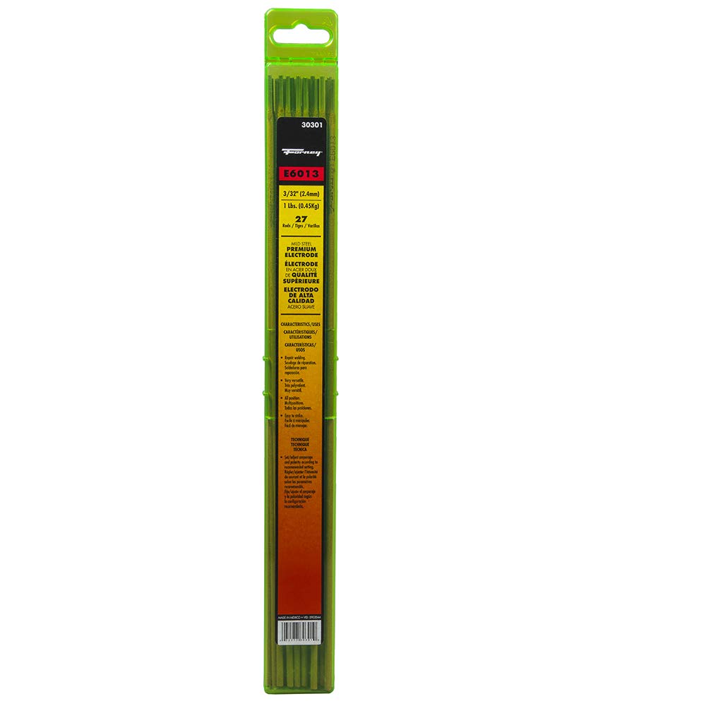 Forney 30301 E6013 Welding Rod, 3/32-Inch, 1-Pound Forney