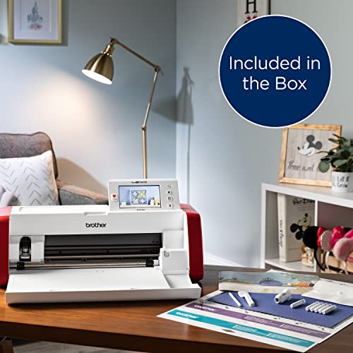 Brother ScanNCut DX SDX230Di Disney Cutting Machine, Includes 152 Built-in Disney Designs for Vinyl, Paper Crafting, and More Brother
