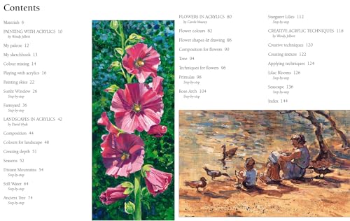 Acrylic Painting Step-by-Step (Step-by-Step Leisure Arts) Search Press