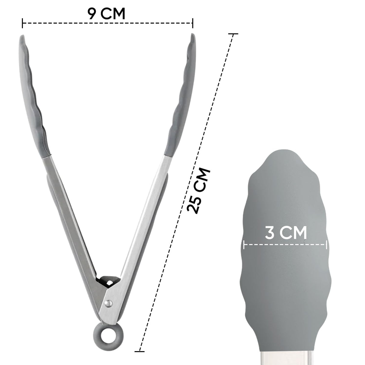 TingeVer - Set of 5 Non Stick BBQ Grill Mesh, Heavy Duty, Mesh Grill Mat + Tong + Code QR with 30 Recipes, Easy to Clean, Works on Gas, Charcoal, Electric Grill TingeVer