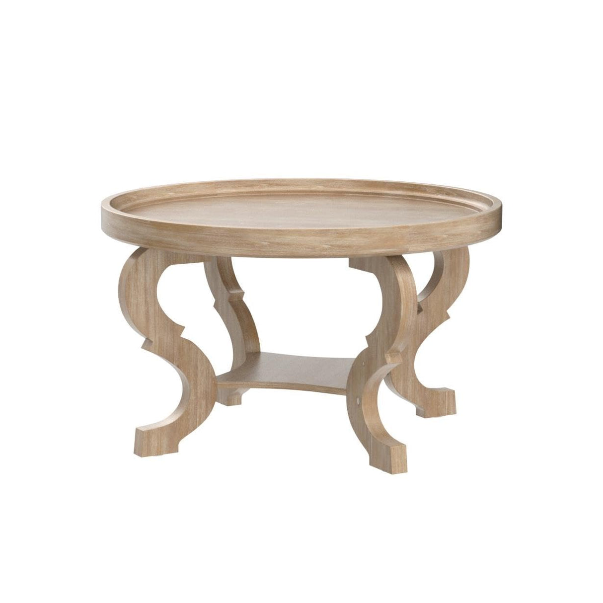 Christopher Knight Home Althea Faux Wood Circular Coffee Table, Nature Christopher Knight Home