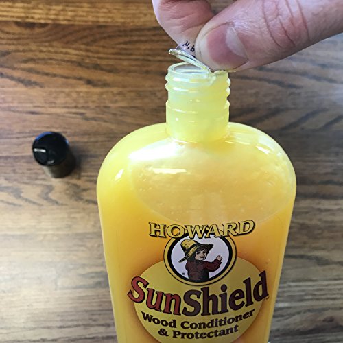 HOWARD SWAX16 Outdoor Furniture Wax, 16 Fl Oz (Pack of 1), Yellow Howard Products