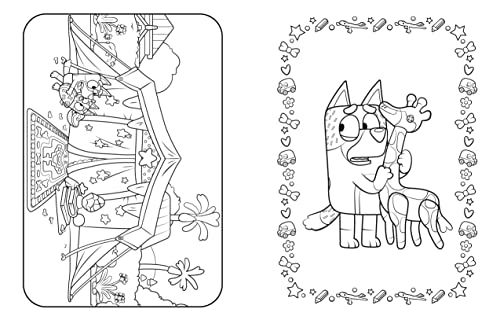 Bluey: Fun and Games: A Coloring Book Hweryho