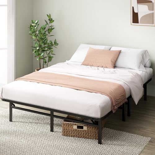 ZINUS SmartBase Super Heavy Duty Mattress Foundation with 4400lbs Weight Capacity, 14 Inch Metal Platform Bed Frame, No Box Spring Needed, Sturdy Steel Frame, Underbed Storage, Full Zinus