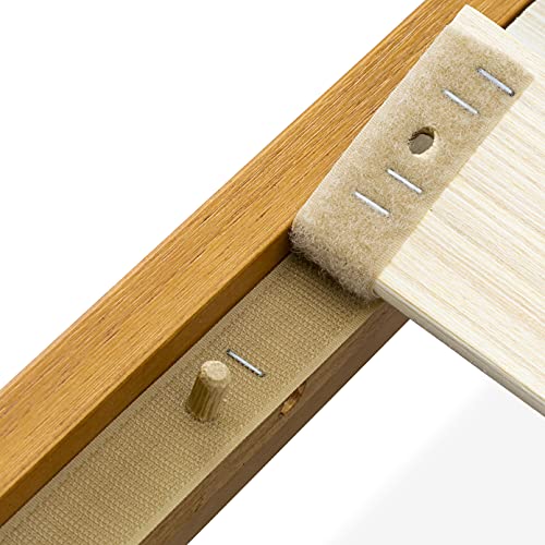 Elegant Oak Full Size Platform Bed Frame by East West Furniture East West Furniture