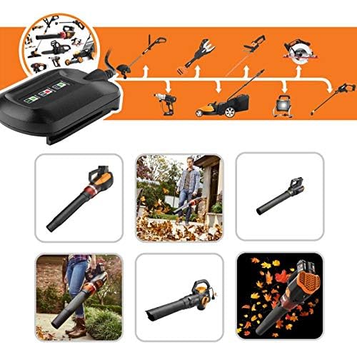 Cell9102 Replacement 20V Battery and Charger Starter Kit, WA3520 Lithium Battery and Charger WA3742 with 20-Volt Cordless Power Tools CELL9102