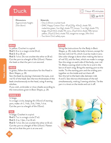 Adorable Mini Animals to Crochet (Dover Crafts: Crochet) WoodArtSupply