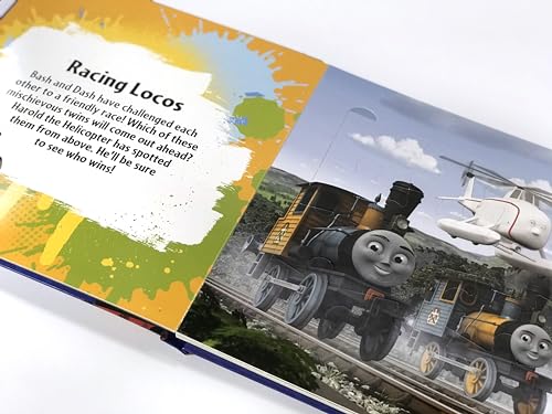 Thomas & Friends My First Puzzle Book - Jigsaw Puzzles for kids, 10-page board book, 5 puzzles to enjoy Phidal