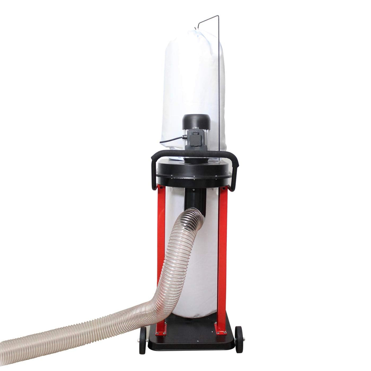 BUCKTOOL 1.2 HP Auto Start 750CFM Dust Collector with 3 Dust Collection Bag, 5.4 Cubic Bag Capacity and 5 PCS Reducer for Woodworking Bucktool