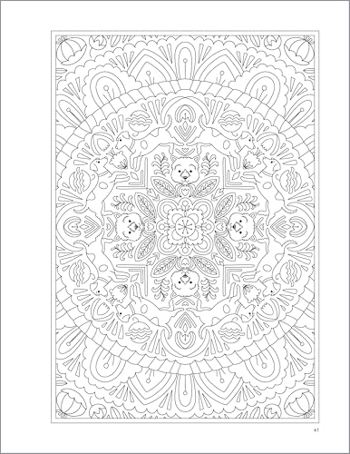 Stress Relief Dog Coloring Book: 35 Detailed Designs for Adults Rockridge Press