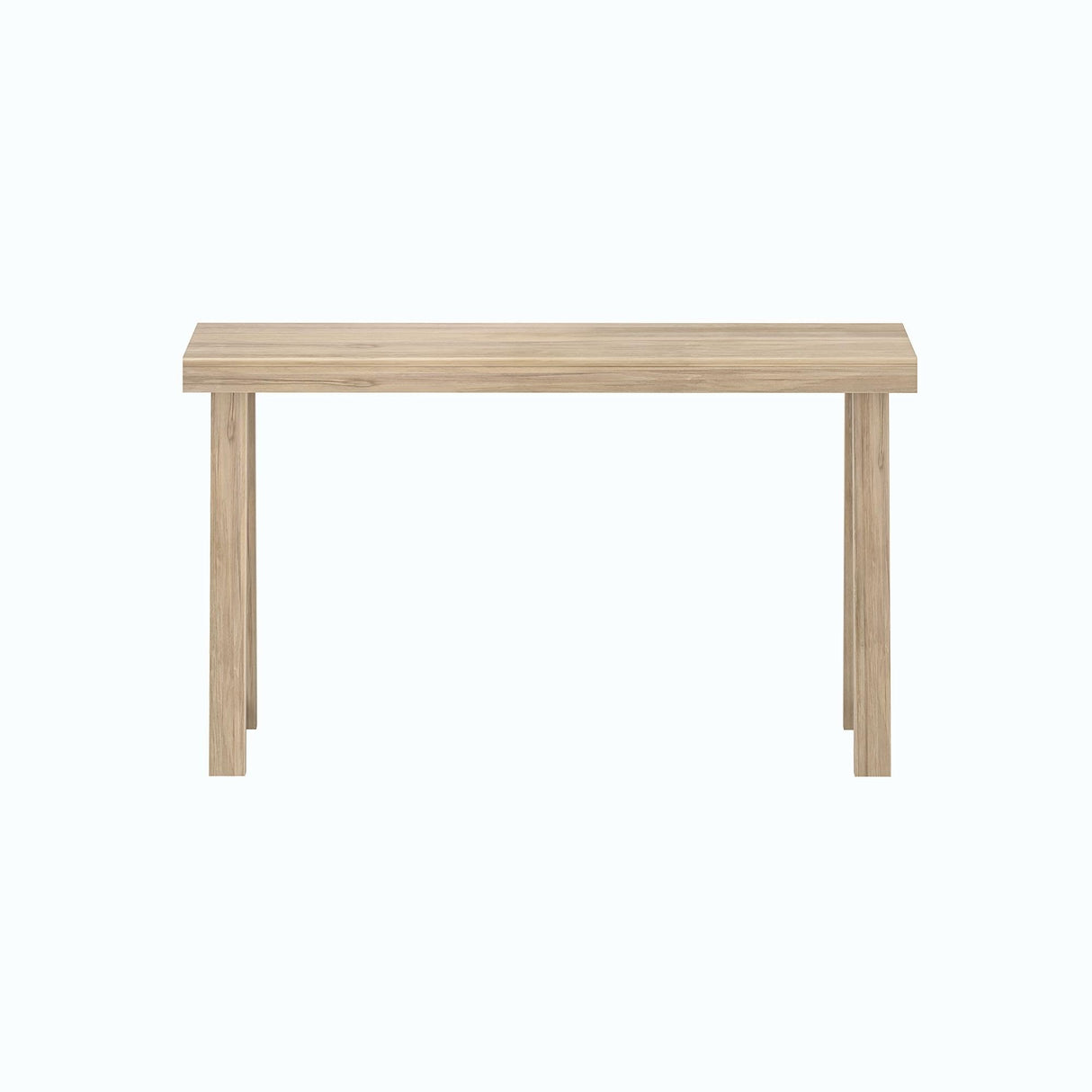 Plank+Beam Modern Solid Wood Console Table, 56 Inch, Sofa Table, Narrow Entryway Table for Hallway, Behind The Couch, Living Room, Foyer, Easy Assembly, Blonde Plank+Beam