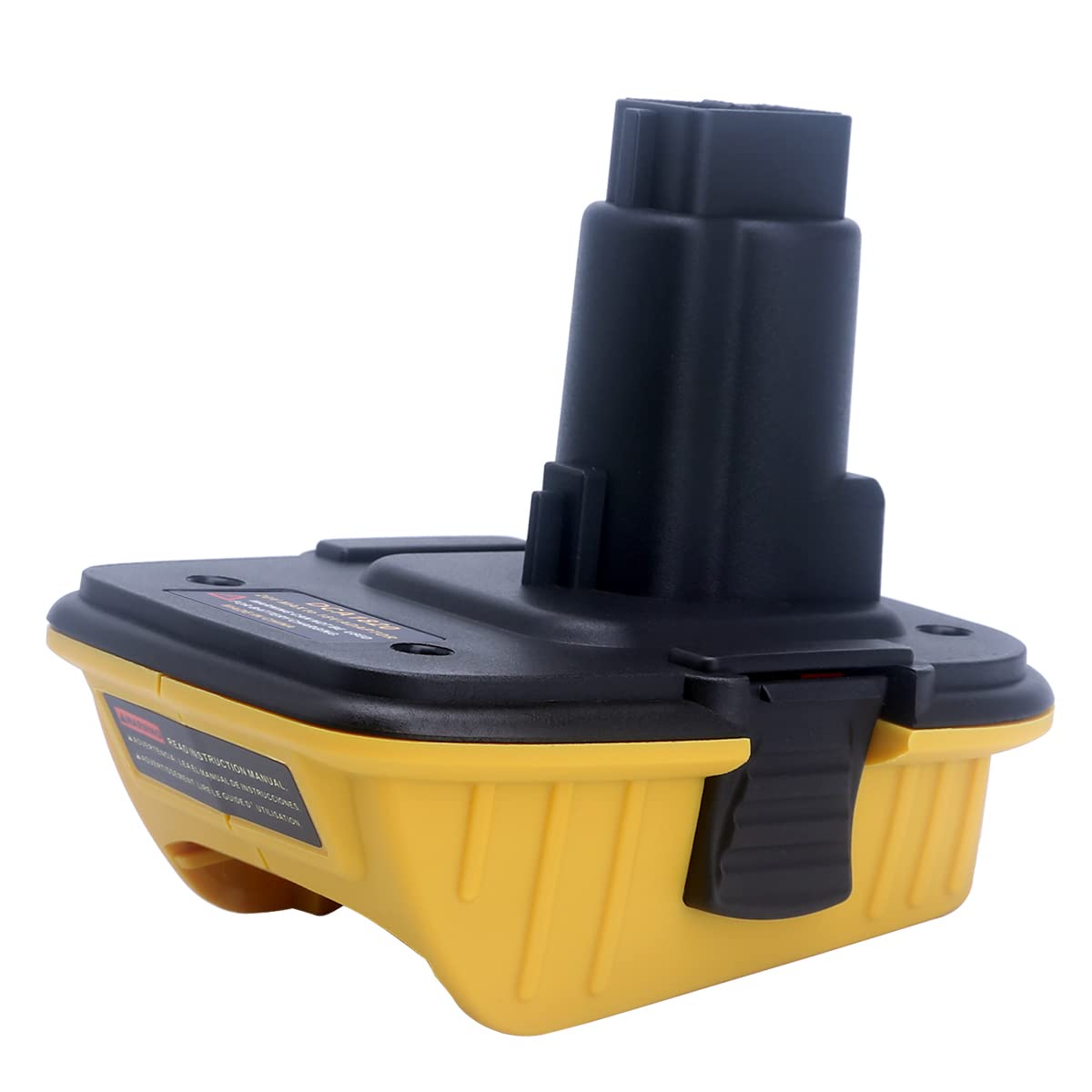 Lasica 2Pack DCA1820 18V to 20V Adapter Compatible with Dewalt 18V XRP Tools - Compatible with Dewalt 20V Max Battery DCB201 DCB203 DCB204 DCB206 - Compatible with Dewalt Battery Adapter DCA1820 Lasica