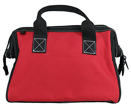 Husky 12 Inch and 15 Inch Water Resistant Tool Bag Multi Pack (2 Piece Storage Bundle) Husky