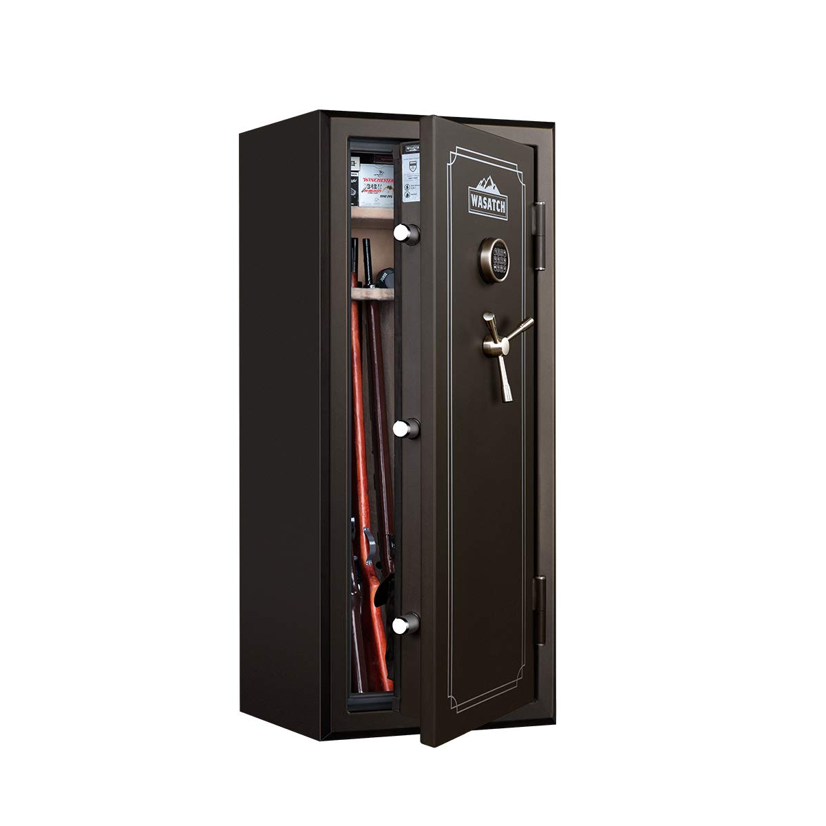 Wasatch 24 Gun Fire and Water Safe with E-Lock, Dark Bronze Wasatch