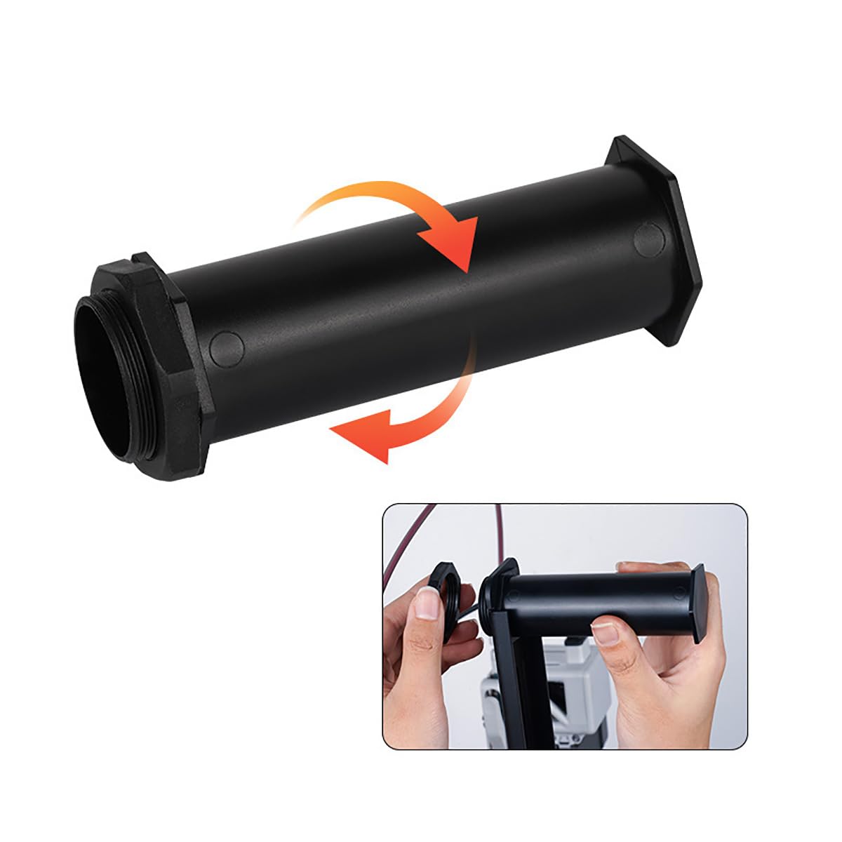 3DTOOLS 3D Printer Spool Rack for Bambu Lab A1 Mini Upgrade DIY Filaments Holder Bearing Rotatable Bracket for Bambu lab A1 Mini 3DTOOLS