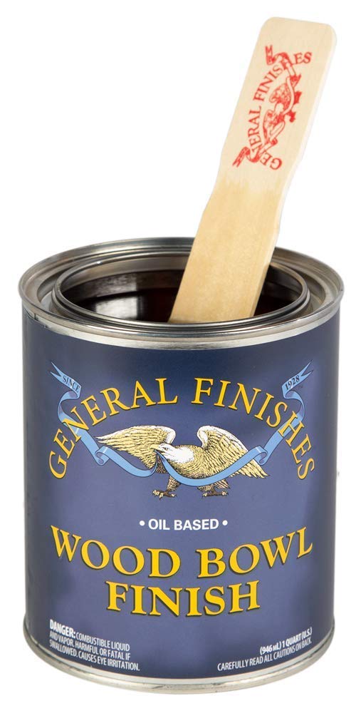 General Finishes Wood Bowl Finish, 1 Quart General Finishes