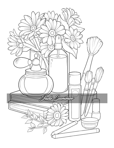 Stress Relief: Adult Coloring Book with Animals, Flowers, Fantasy, and More for Mindfulness and Relaxation WoodArtSupply