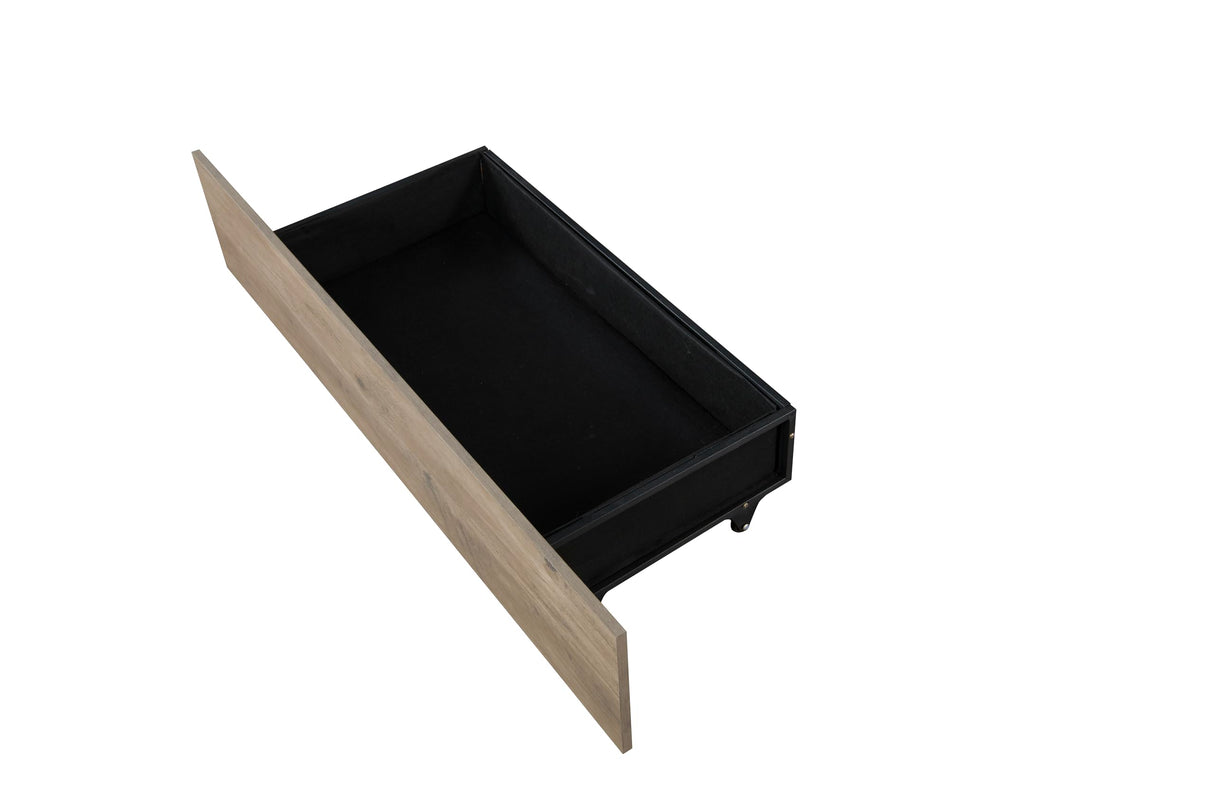 KINFFICT Farmhouse Queen Bed Frame with Storage Headboard - Rustic Wood Bed with Sliding Barn Door, USB Charging Station, LED Lights & 2 Drawers (Easy Assembly, Gray Finish) KINFFICT