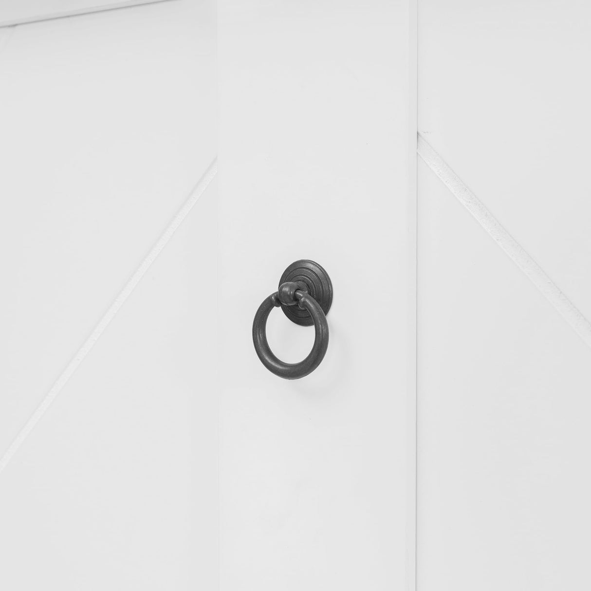 Queen Horizontal Murphy Bed with Storage Shelves,Wood Folding Hideaway Murphy Wall Bed with Storage Bookcase for Adults (B White) MERITLINE