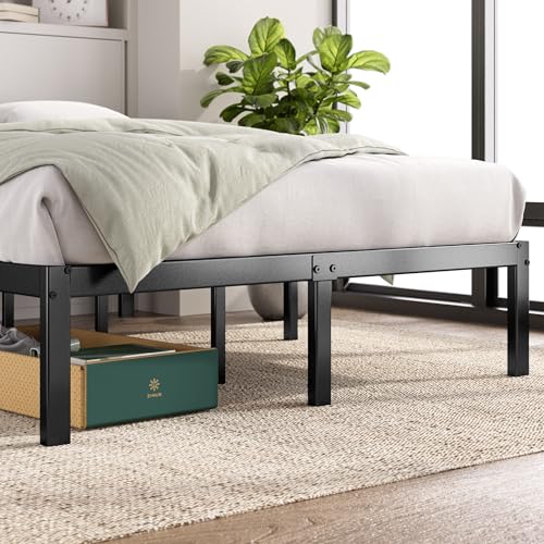 ZINUS 14 Inch Elias Metal Platform Bed Frame, Steel Support, No Box Spring Needed, Easy Assembly, Queen ZINUS