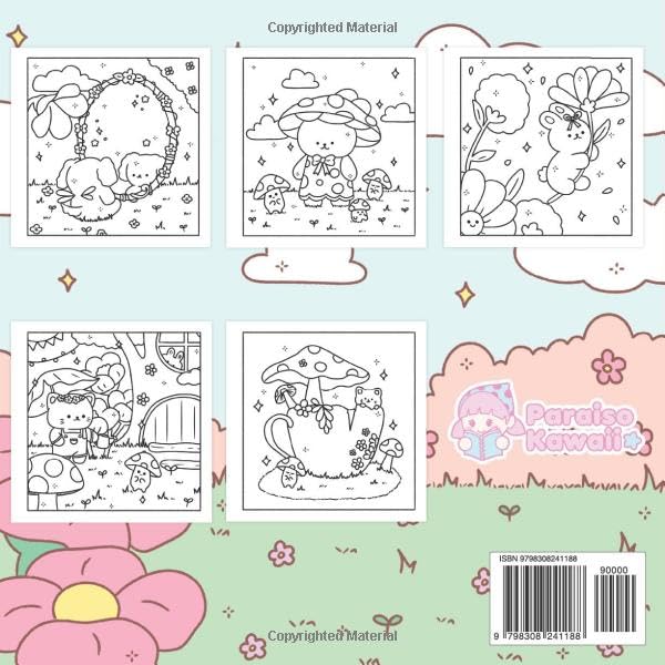 Fairy Blossom Coloring Book WoodArtSupply