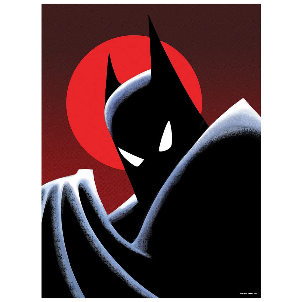 Batman The Animated Series Moonlight 500 Piece Jigsaw Puzzle for Adults, 16" L X 21.5" W GRAPHICS & MORE
