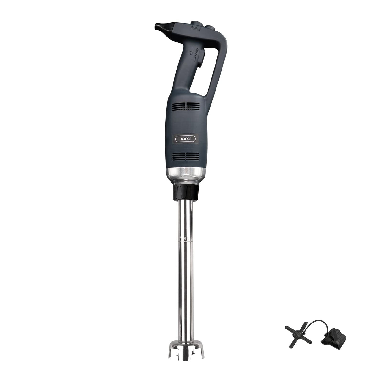VONCI 500W Commercial Immersion Blender, 16" SUS 304 Removable Shaft, Heavy Duty Power Hand Mixer with Variable Speed 6000-20000RPM, Professional Electric Stick Blender for Restaurant Kitchen Use. VONCI