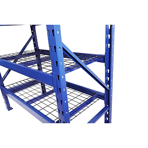 Pro-LifT Garage Storage Shelves - Heavy Duty 3-Tier Adjustable Metal Wire Shelving Units with 3000 lbs Total Capacity for Garage Basement Racking Organization - 48" H X 48" W X 24" D Pro-LifT