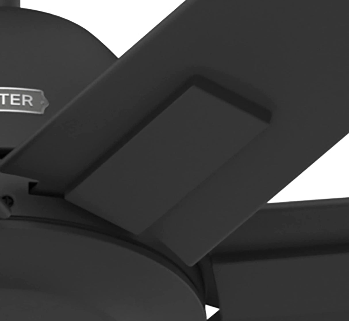 Hunter Fan Company 51592 Downtown Ceiling Fan, Matte Black Hunter