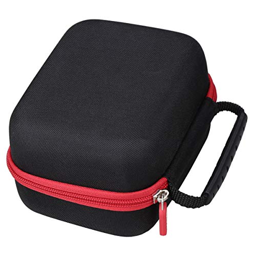 Aproca Case Compatible with Cricut EasyPress Mini Heat Press, Storage Portable Bag for Machine and Accessories -Black with Red Zipper (Case Only) Aproca